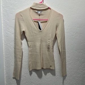 Guess LS Micro Sequin Rib Sweater